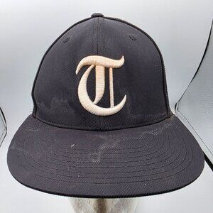 Pacific Headwear D-Series 405 S/M Black Mesh Trucker Baseball Hat Adjustable